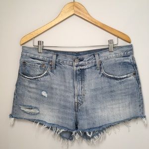 Levi’s 501 denim shorts - estimated size 33